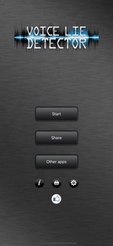 Детектор лжи голос Prank для iOS — скриншот 2