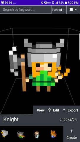 Voxel editor 3D — FunVoxel для Android — скриншот 1