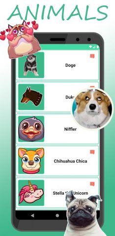 WASticker — Все стикеры для Android — скриншот 1