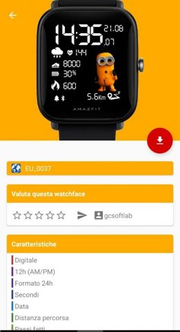 Watchfaces Amazfit BIP U/U Pro для Android — скриншот 2