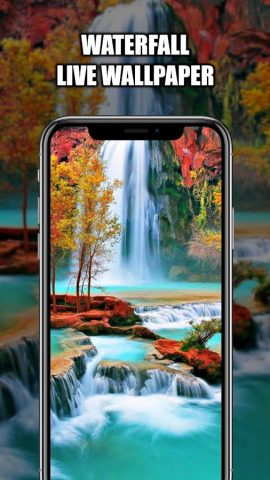 Waterfall Wallpaper | Водопад для Android — скриншот 3