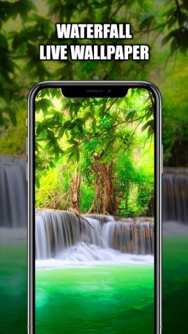 Waterfall Wallpaper | Водопад для Android — скриншот 4