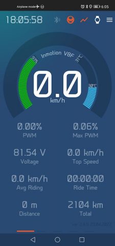 WheelLog для Android — скриншот 1