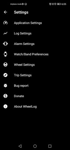 WheelLog для Android — скриншот 5