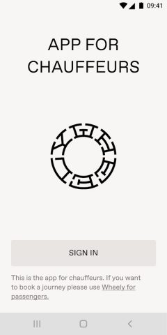 Wheely для водителей для Android — скриншот 1