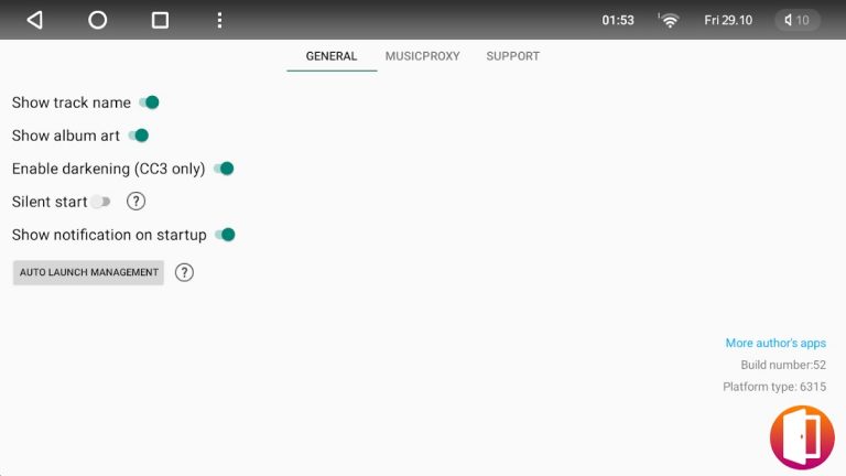 WidgetUpdater для Teyes (Demo) для Android — скриншот 4