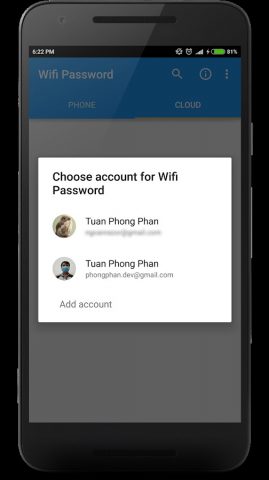 Восстановление Wi-Fi Пароль для Android — скриншот 5