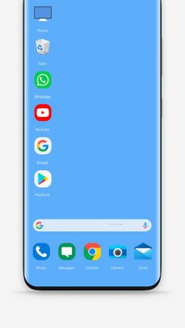 Win 10 theme for launcher для Android — скриншот 3