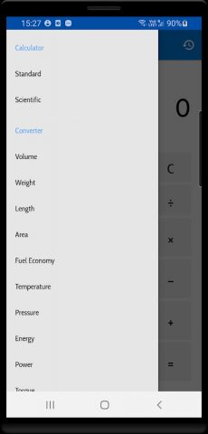 Windows Calculator для Android — скриншот 3