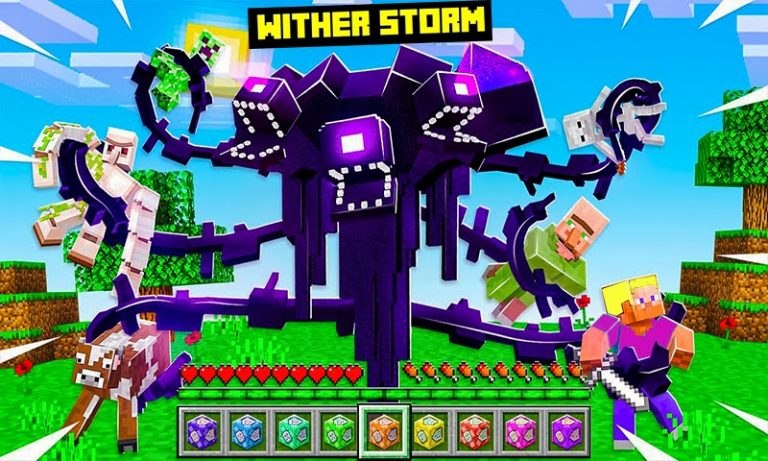 Мод Wither Storm для Minecraft для Android — скриншот 1