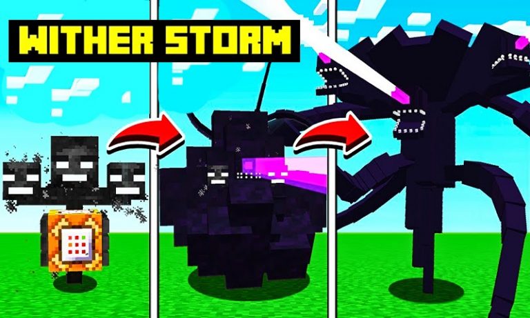 Мод Wither Storm для Minecraft для Android — скриншот 2