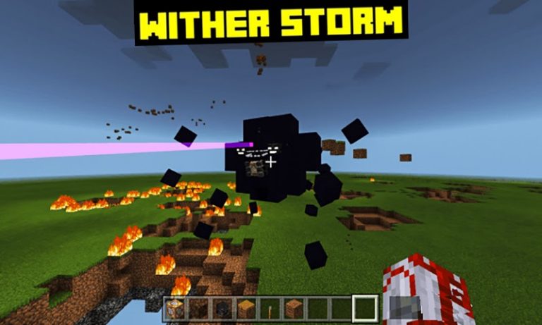 Мод Wither Storm для Minecraft для Android — скриншот 3