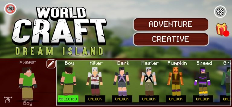 World Craft Dream Island для iOS — скриншот 3