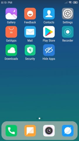 X Launcher для Android — скриншот 1