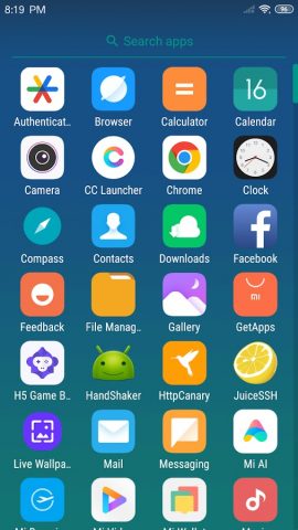 X Launcher для Android — скриншот 3