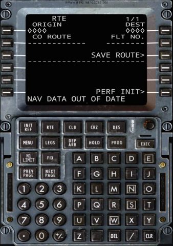 XPlaneCDU для Android — скриншот 2