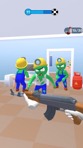 Zombie Master: Зомби Стрелялки для Android — скриншот 2