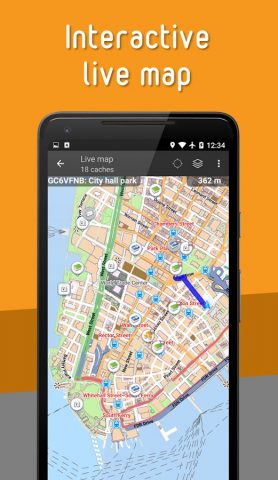 c:geo для Android — скриншот 3