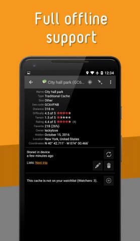 c:geo для Android — скриншот 4