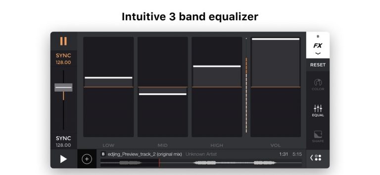 edjing PRO — музыка микшер DJ для iOS — скриншот 5