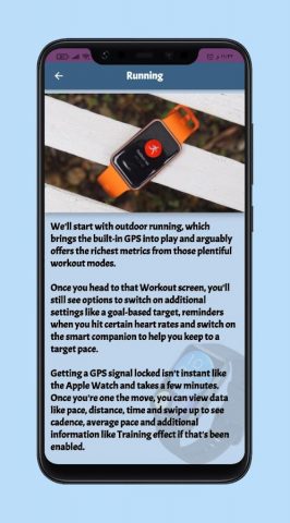 huawei watch fit guide для Android — скриншот 3