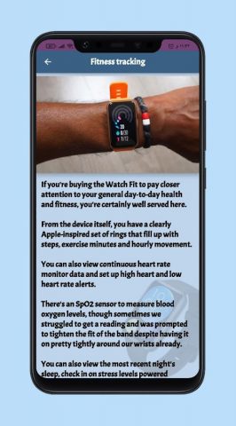 huawei watch fit guide для Android — скриншот 4