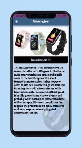 huawei watch fit guide для Android — скриншот 5