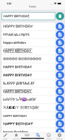 i2Symbol Emoji для iOS — скриншот 5