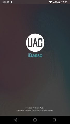 iBasso UAC для Android — скриншот 1