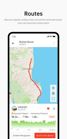 iGPSPORT Ride для Android — скриншот 4
