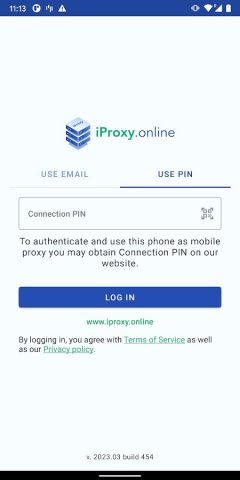 iProxy — мобильные прокси для Android — скриншот 5