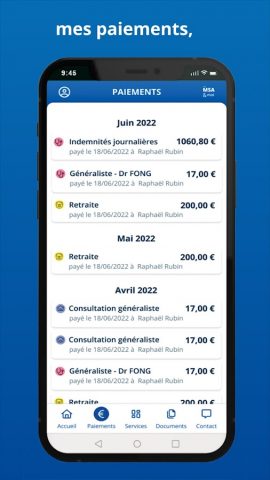 ma MSA & moi для Android — скриншот 3