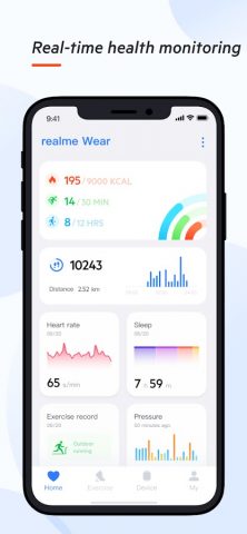 realme Wear для Android — скриншот 1