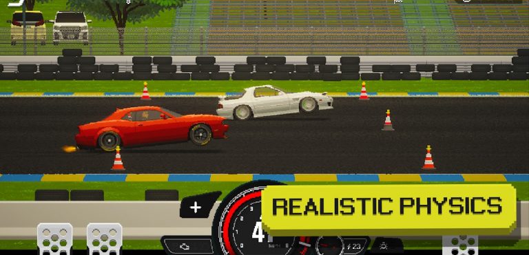 APEX Racer — Pixel Cars для Android — скриншот 1