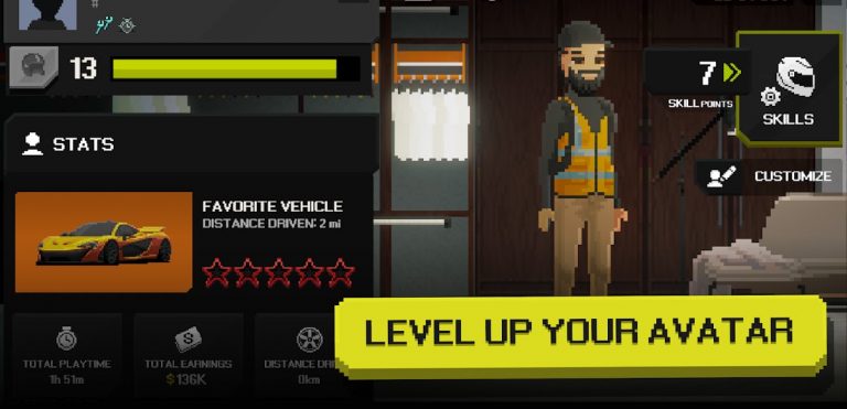 APEX Racer — Pixel Cars для Android — скриншот 4