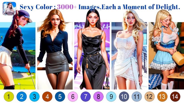 сексуальная раскраска для Android — скриншот 5