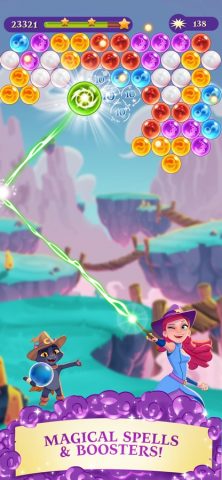Bubble Witch 3 Saga для iOS — скриншот 2