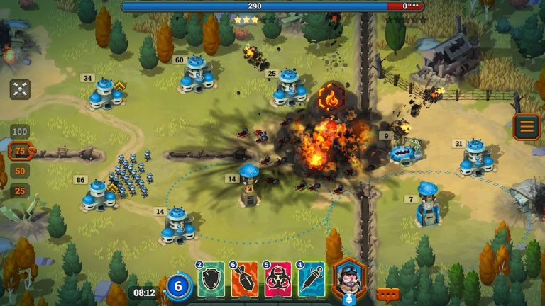 Bunker Wars: WW1 RTS Игра для Android — скриншот 2