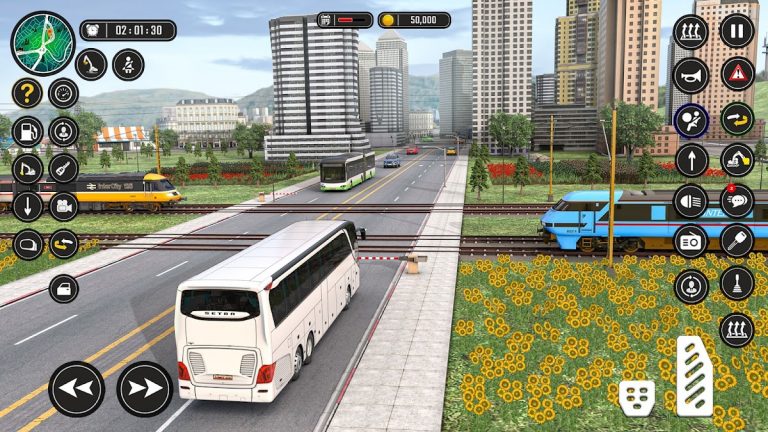 Bus Simulator — Bus Games 3D для Android — скриншот 1