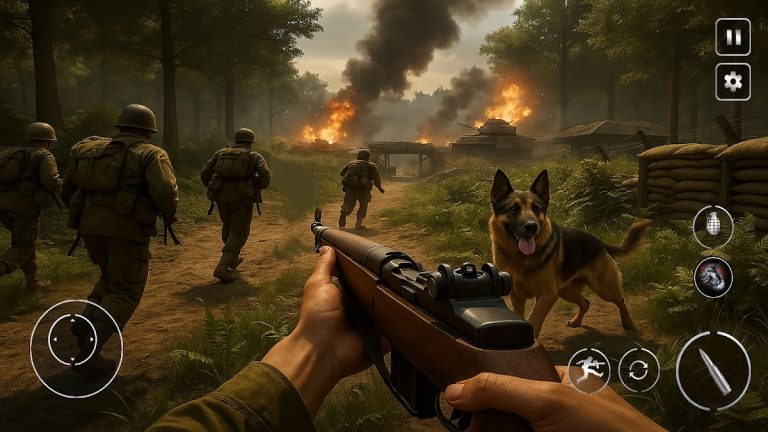 вызов мужества: Мировая война для Android — скриншот 2