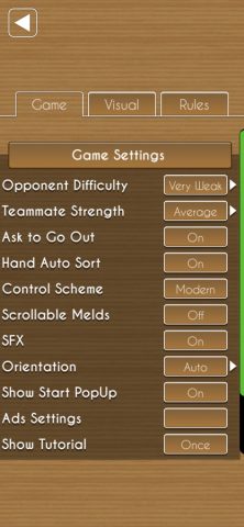 Canasta — The Card Game для iOS — скриншот 5