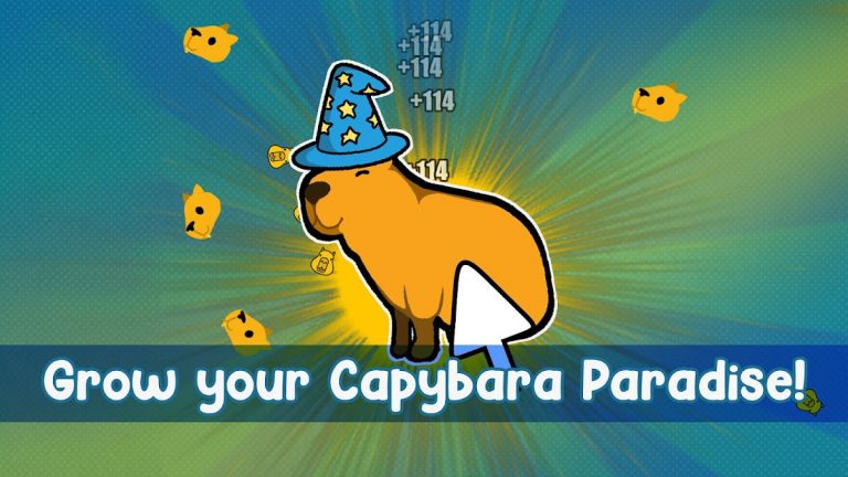 Capybara Clicker для Android — скриншот 1