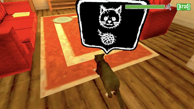 Cat Fred Evil Pet. Horror game для Android — скриншот 2