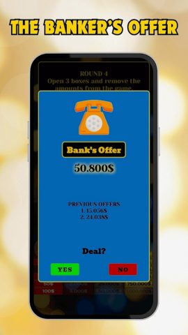 Deal or No Deal для Android — скриншот 2