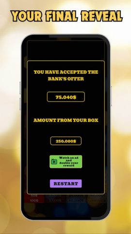 Deal or No Deal для Android — скриншот 4