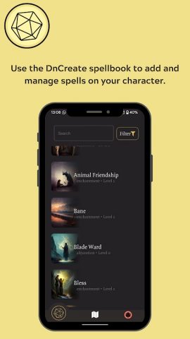DnCreate — DnD для Android — скриншот 4