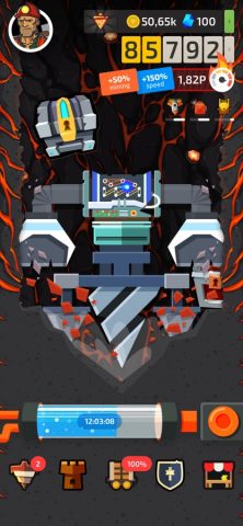 Бурило: Стратегия в Подземелье для iOS — скриншот 2