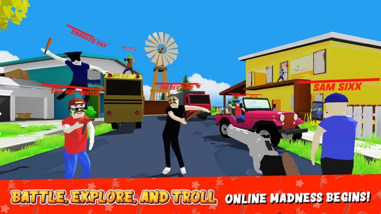 Dude Theft Wars для Android — скриншот 3