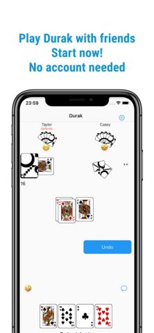Дурак: играйте с друзьями для iOS — скриншот 1