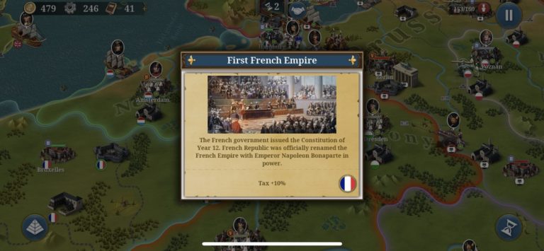 European War 6: 1804 для iOS — скриншот 3
